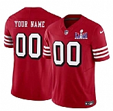 Men & Women & Youth San Francisco 49ers Active Player Custom New Red 2024 F.U.S.E. Super Bowl LVIII Patch Vapor Untouchable Limited Jersey,baseball caps,new era cap wholesale,wholesale hats